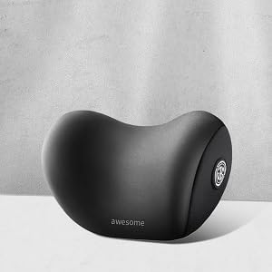 Memory Foam Car Neck Pillow – Adjustable Cervical Support Cushion with Removable Breathable Cover, Neck Pain Relief for Long Drives & Office Chair Use